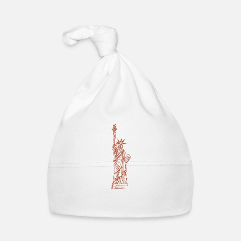 Freiheitsstatue Baby Bio-Mütze