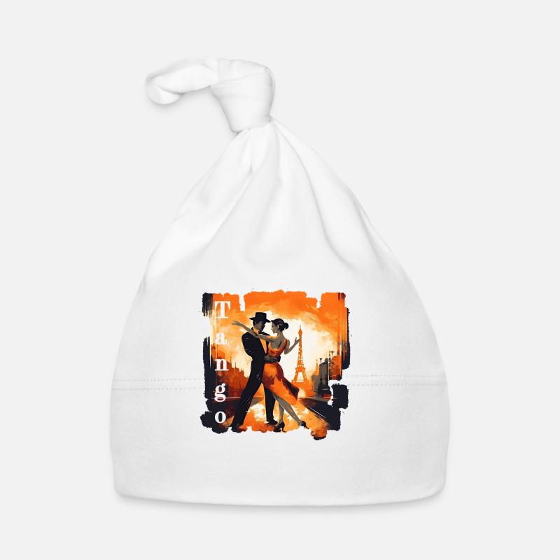 Tango dancers use their creativity Organic Baby Cap