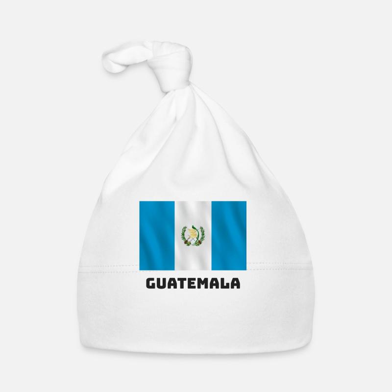 Drapeau guatémaltèque Bonnet bio Bébé
