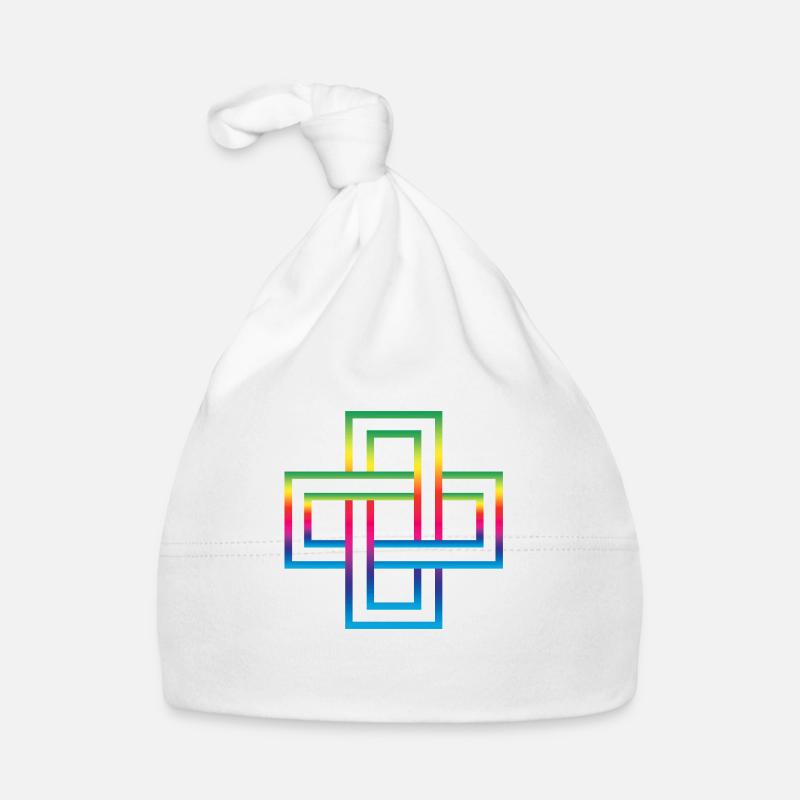 Nœud celtique Bonnet bio Bébé
