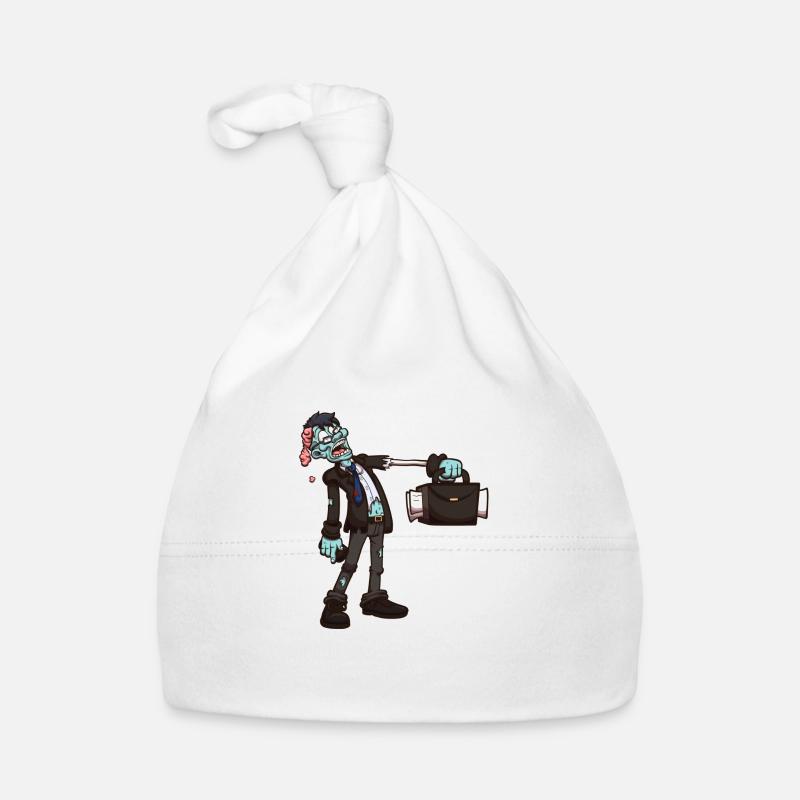 Working Zombie Organic Baby Cap