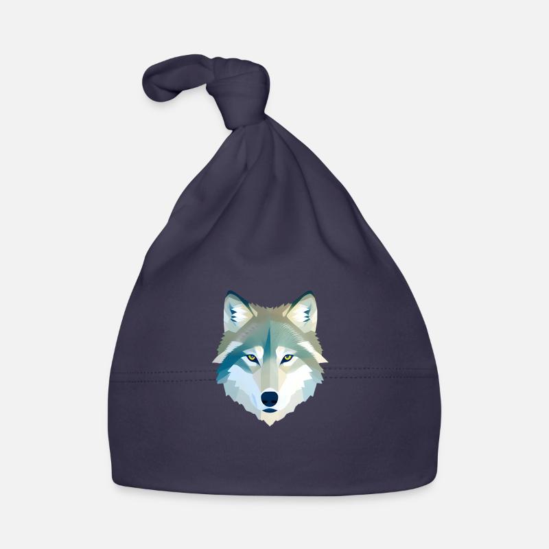 Wolf Baby Bio-Mütze