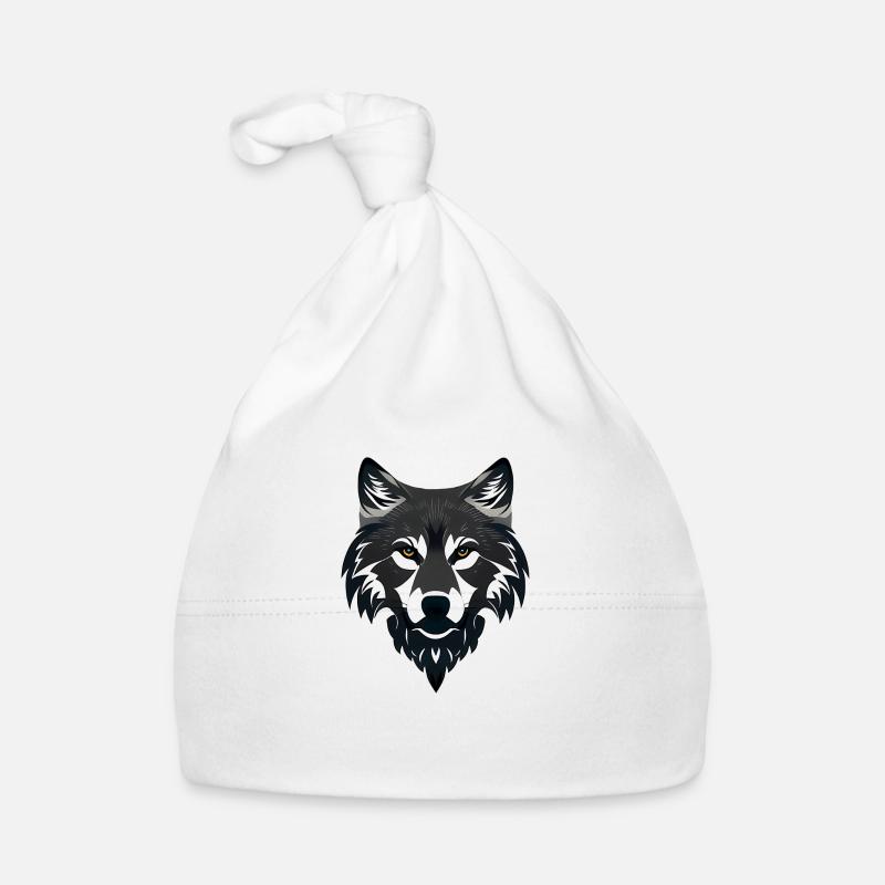 Wolf Baby Bio-Mütze