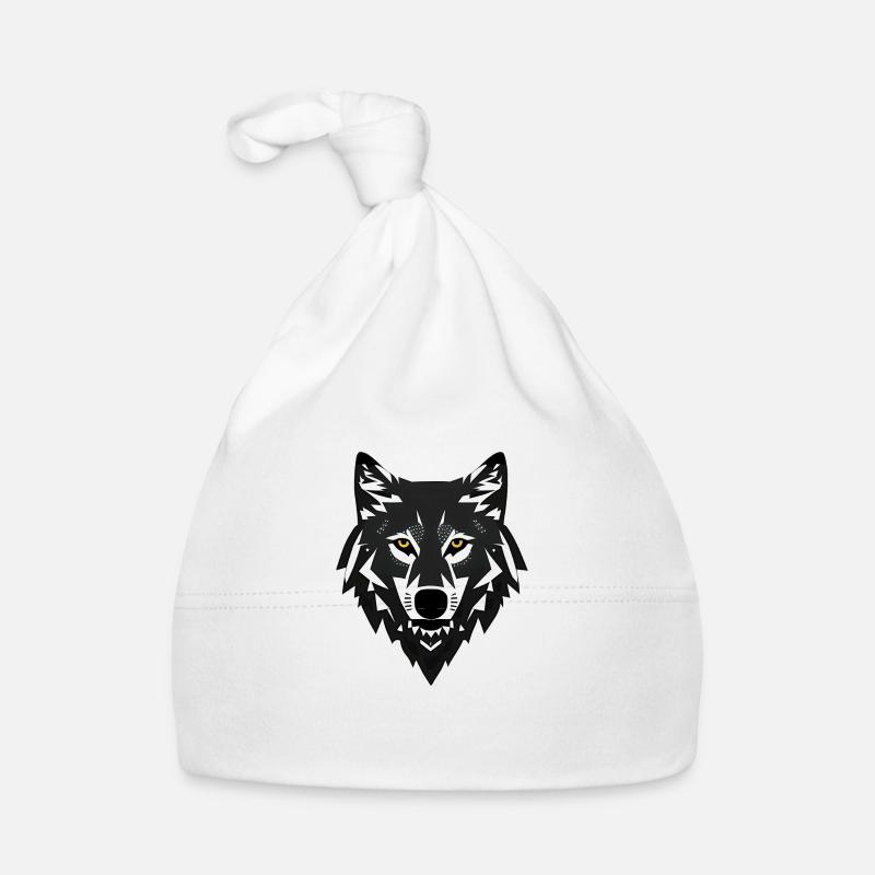 Wolf Baby Bio-Mütze