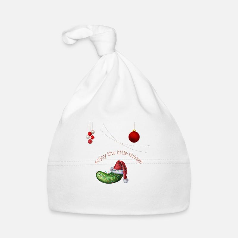 Weihnachtsgurke Baby Bio-Mütze