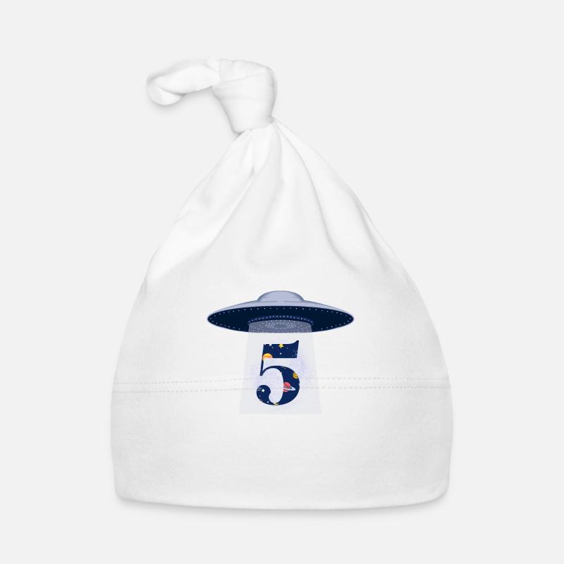 5th Anniversary UFO Attack Organic Baby Cap