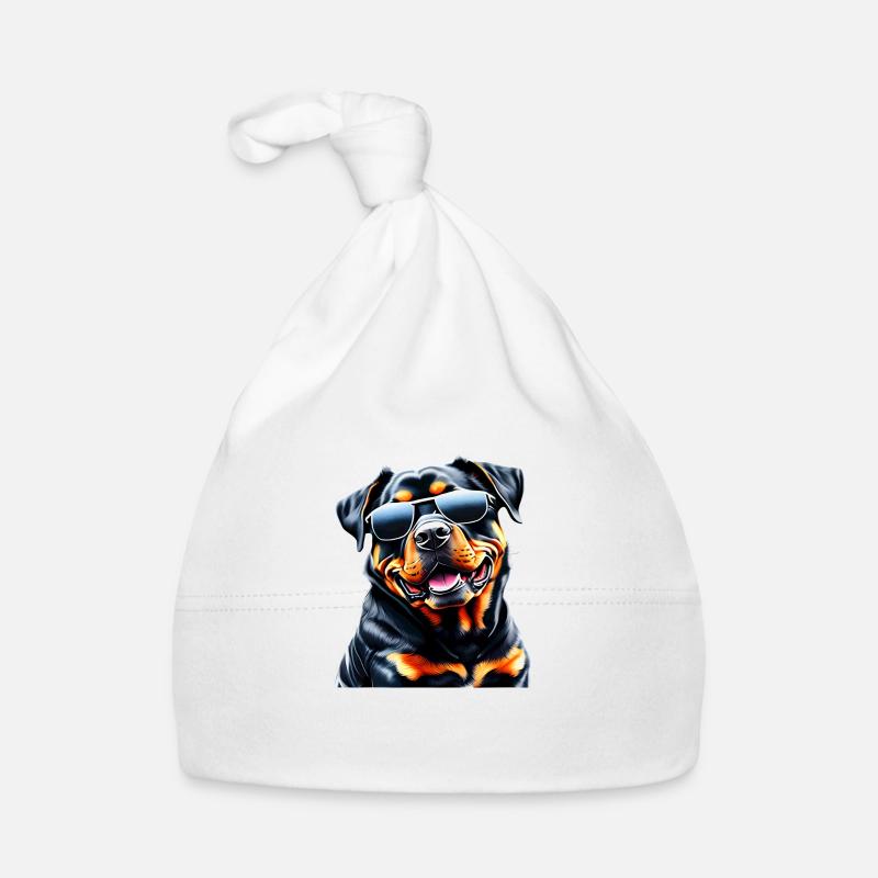 Rottweiler Chien Rottweiler Chiot Chiens Chiot Bonnet bio Bébé