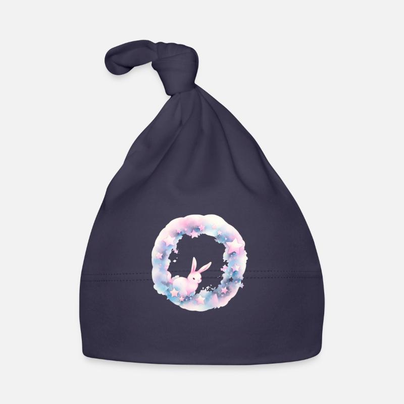 Lapin Nuage Bonnet bio Bébé