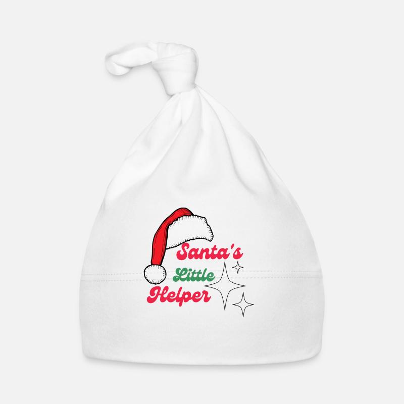 Santa´s little Helper Version 3 Baby Bio-Mütze