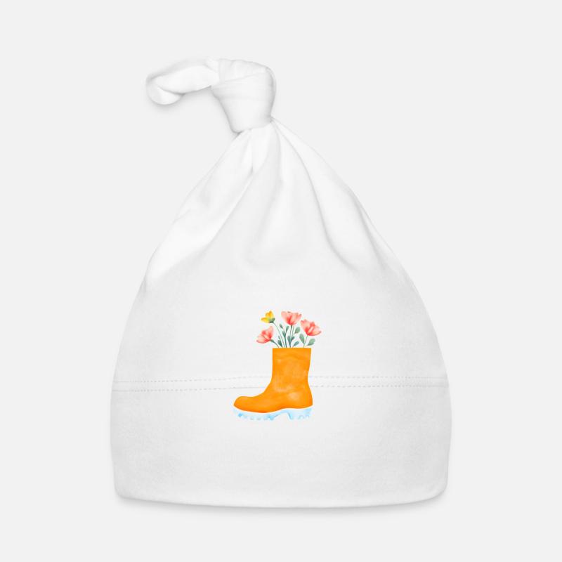 Blume Geschenk Blumen Garten Hobbygärtner Gärtner Baby Bio-Mütze