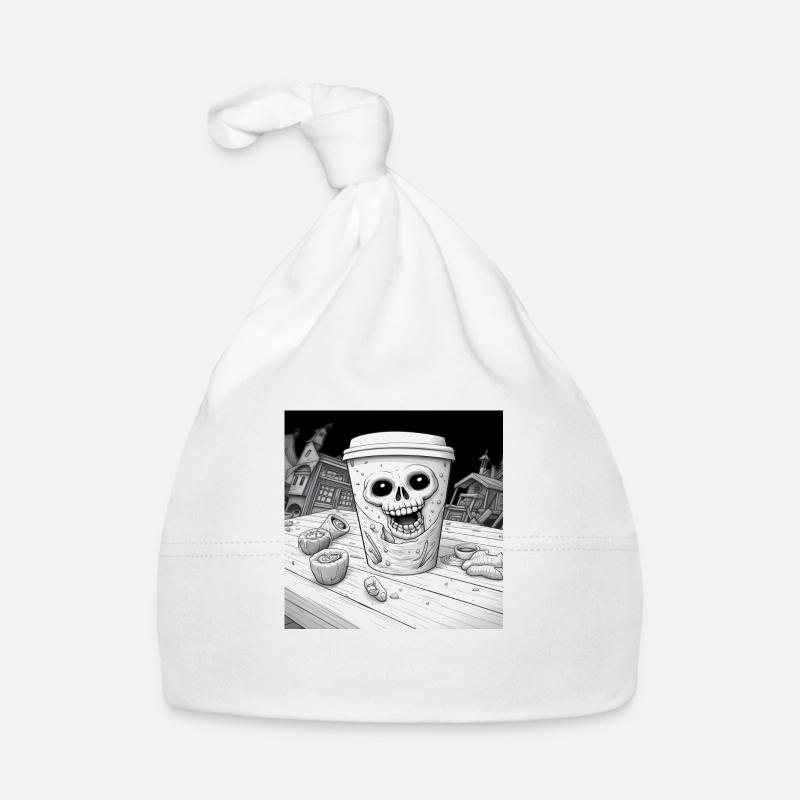 Kaffee - Becher Halloween Baby Bio-Mütze