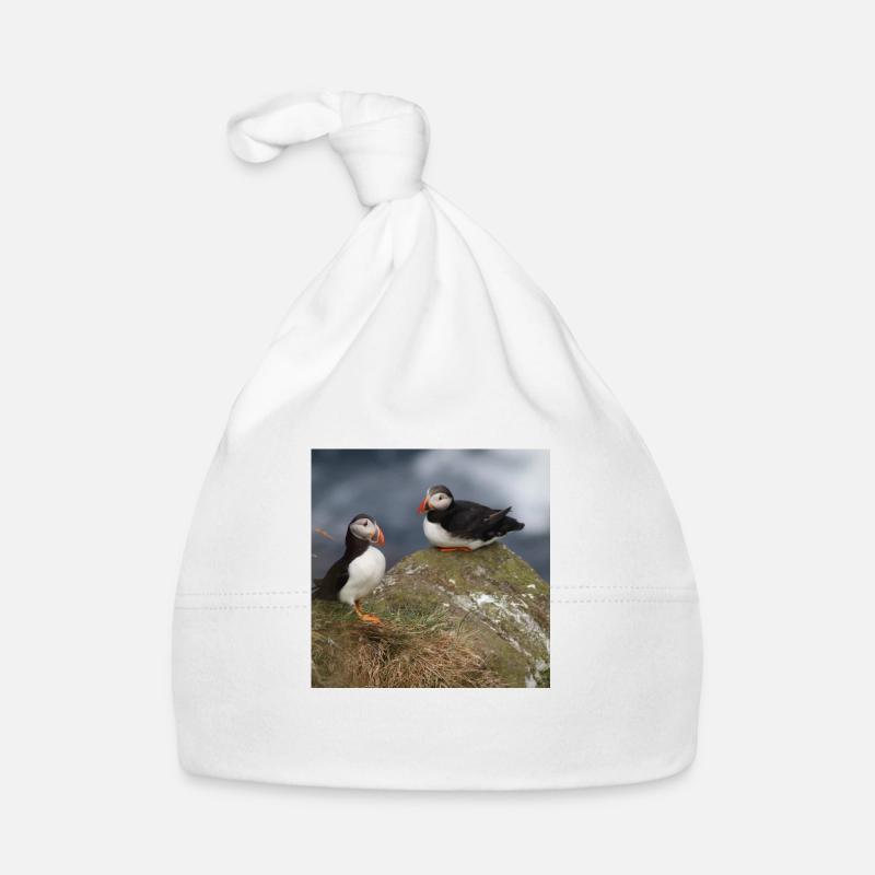 Macareux Bonnet bio Bébé