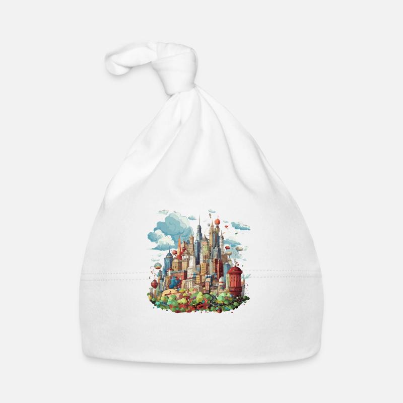Ville folle Bonnet bio Bébé