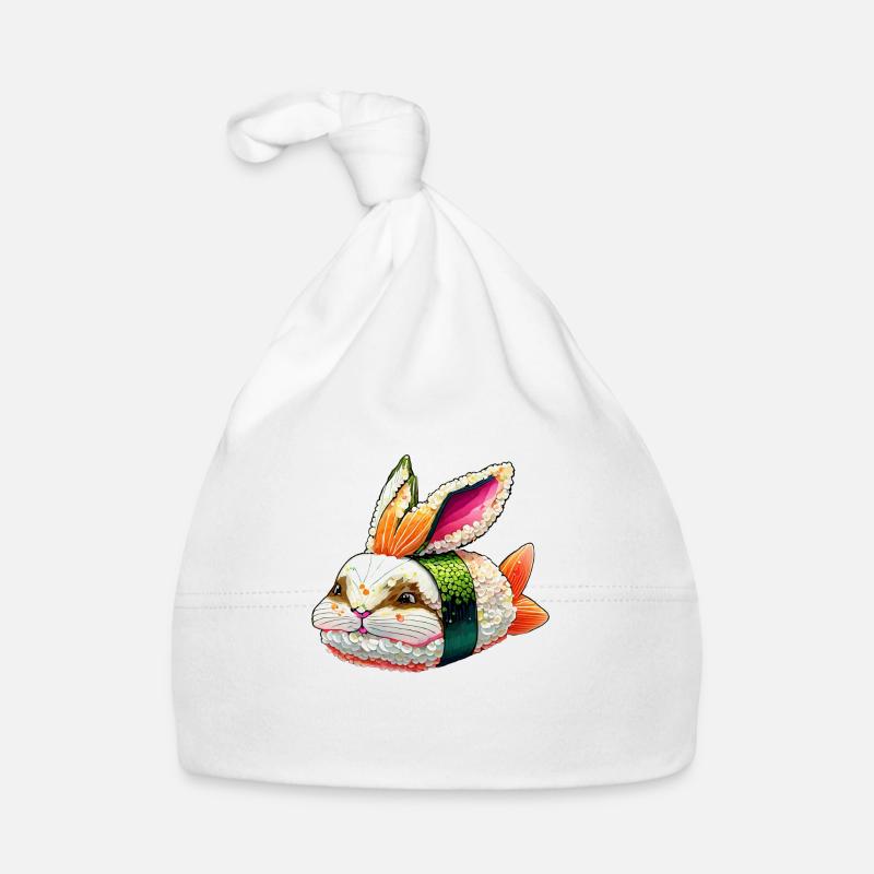 Sushi Bunny Organic Baby Cap