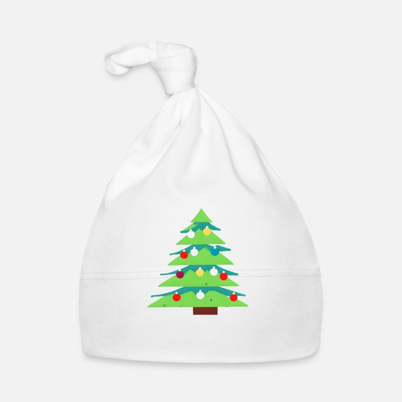 Weihnachten Tannenbaum Weihnachtsbaum Geschenk Baby Bio-Mütze