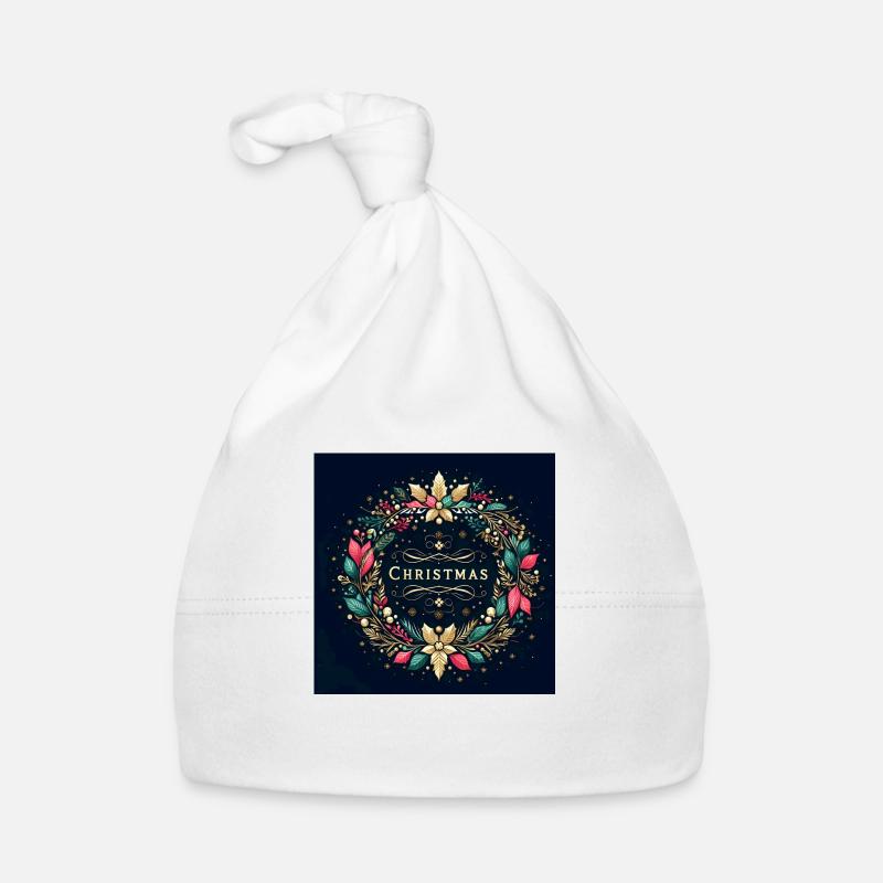 Weihnachten Baby Bio-Mütze
