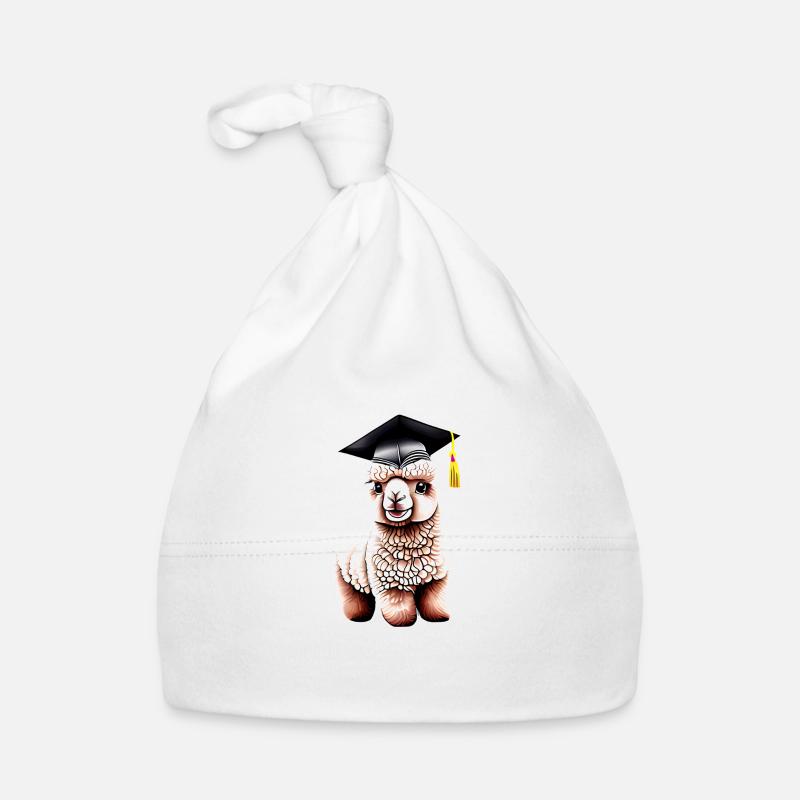 Bachelor Alpaca Studies Graduate School Leaving Certificate Organic Baby Cap