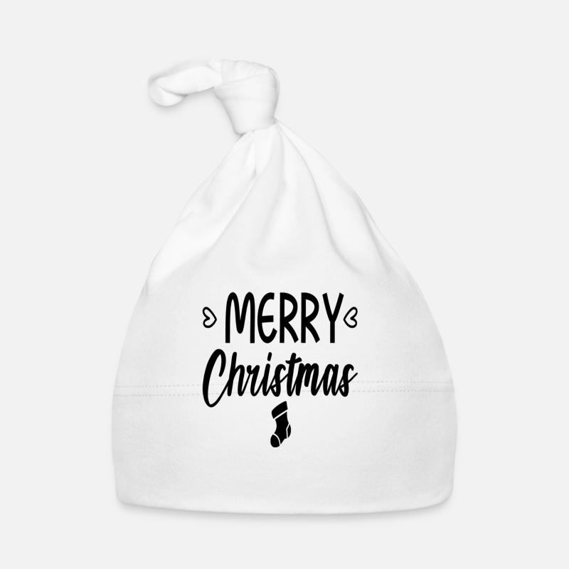 Joyeux Noël Bonnet bio Bébé