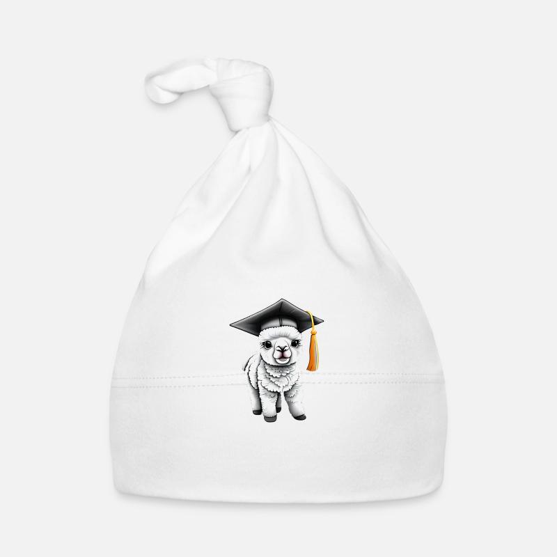 Bachelor Graduate School Leaving Certificate Alpaca Studies Organic Baby Cap