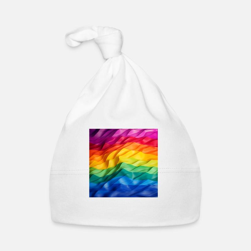 Pride Flag Baby Bio-Mütze