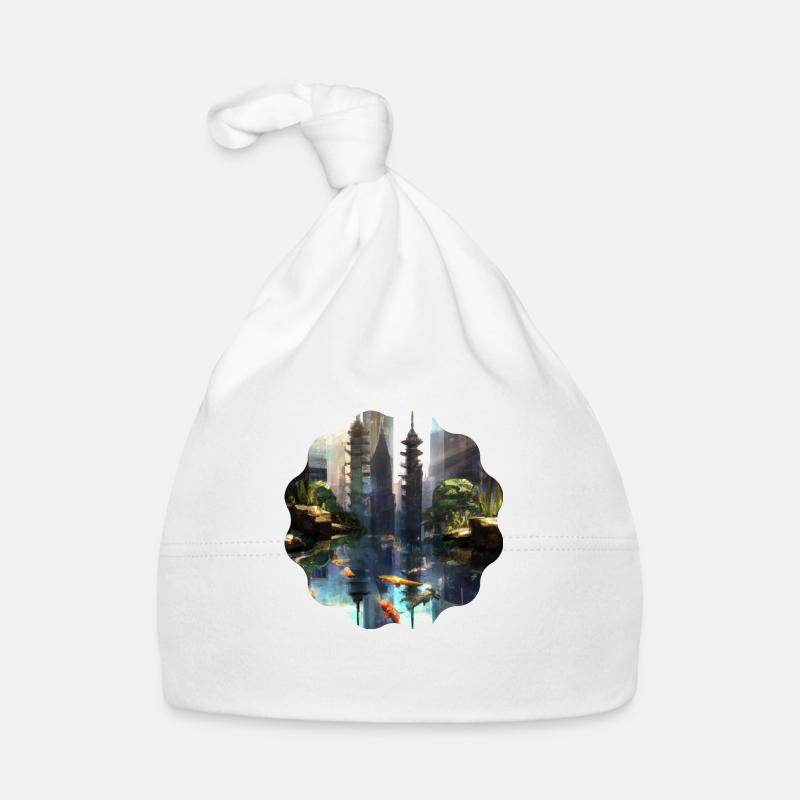 Landschaft Baby Bio-Mütze