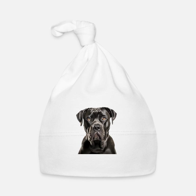 Cane Corso - Baby Bio-Mütze - Weiß