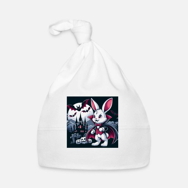 Vampire Bunny Halloween Bonnet bio Bébé