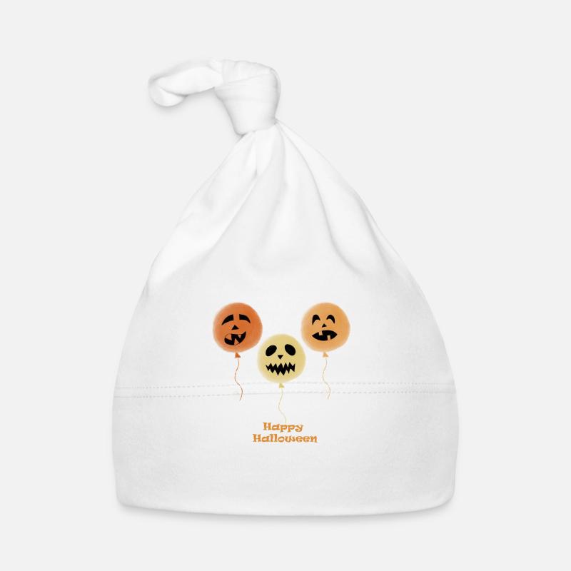 Halloween-Ballon-Trio Baby Bio-Mütze
