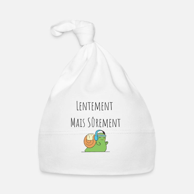 Lentement Mais sûrement - Escargot Bonnet bio Bébé