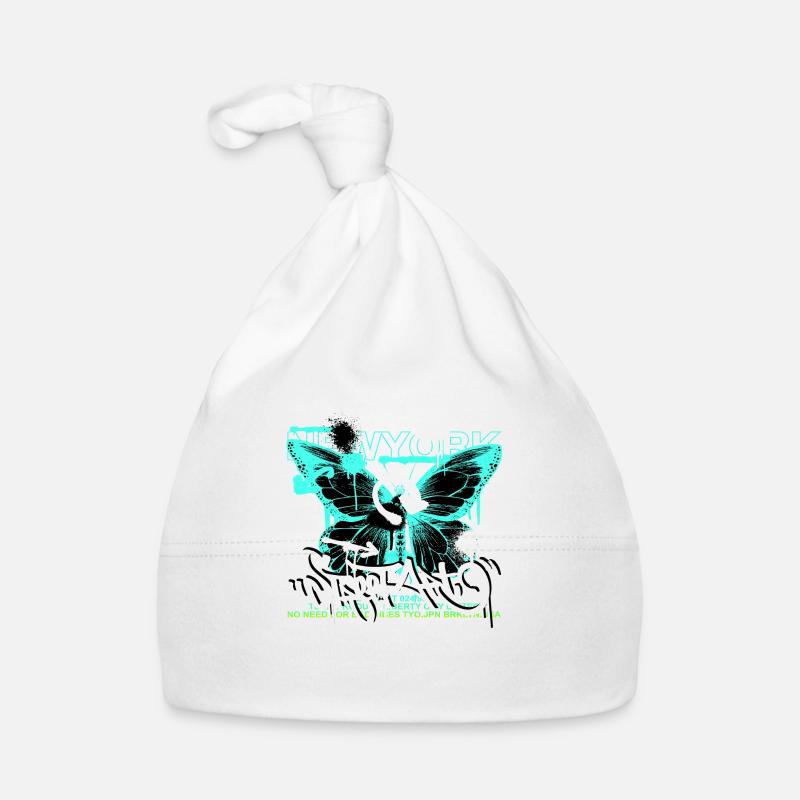 Fleurs De Papillon Coloré Rêve D’insectes Coloré Rêve Bonnet bio Bébé