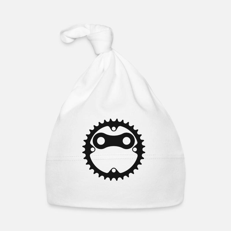Bicycle chain Organic Baby Cap