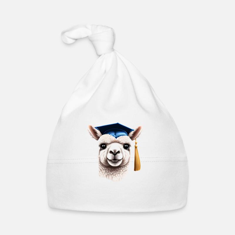 Bachelor Graduate School Leaving Certificate Alpaca Studies Organic Baby Cap