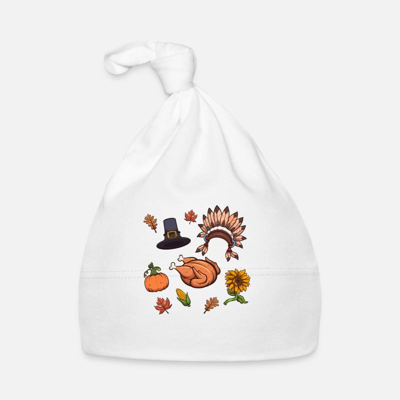 Éléments de Thanksgiving Bonnet bio Bébé