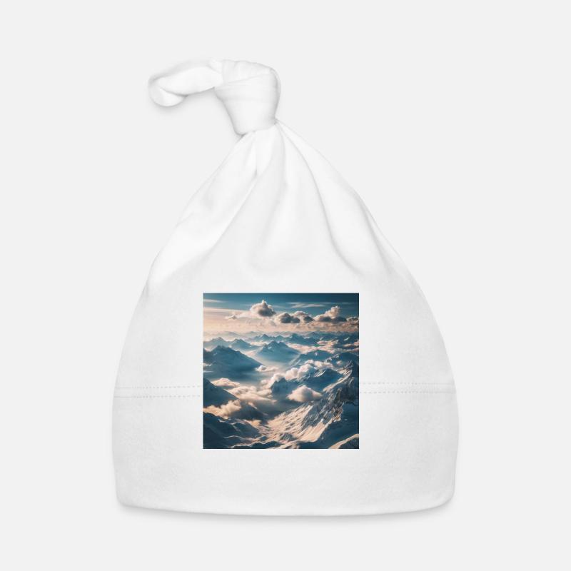 Berglandschaft Baby Bio-Mütze