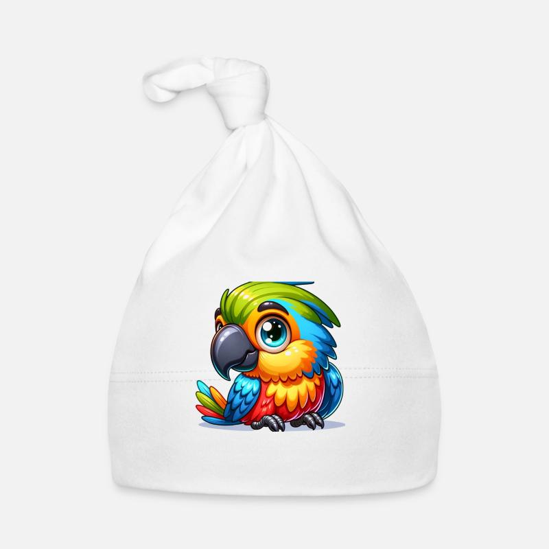 Fantasy Papagei Baby Bio-Mütze