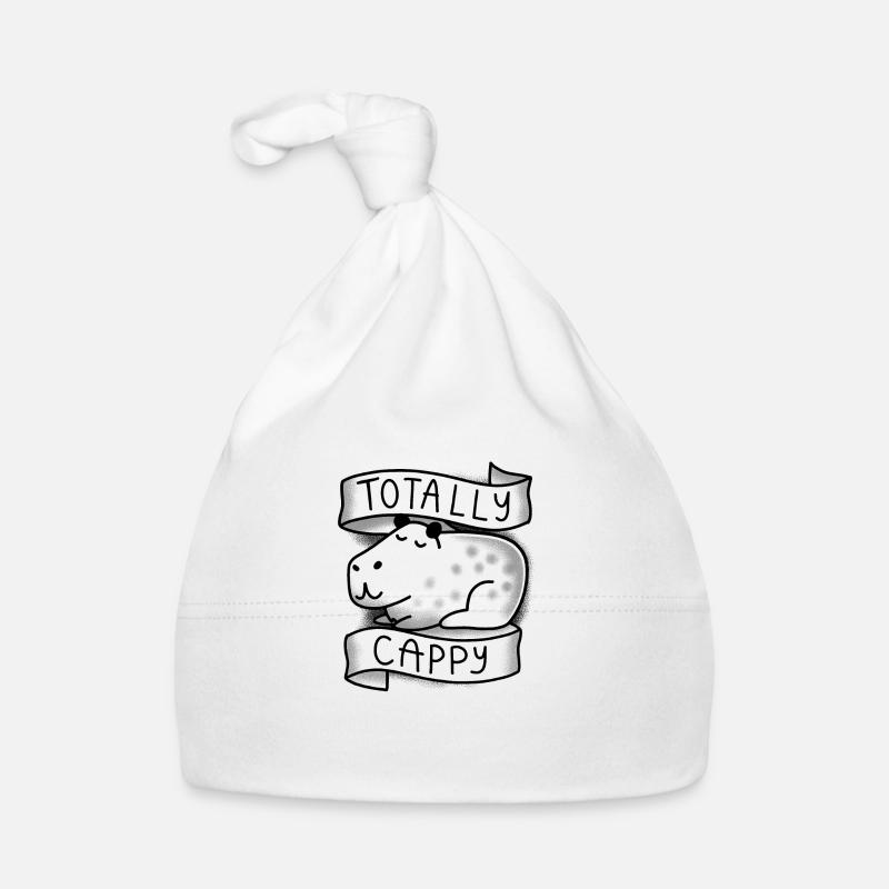 Totally Cappy Niedliches CAPYBARA Baby Bio-Mütze