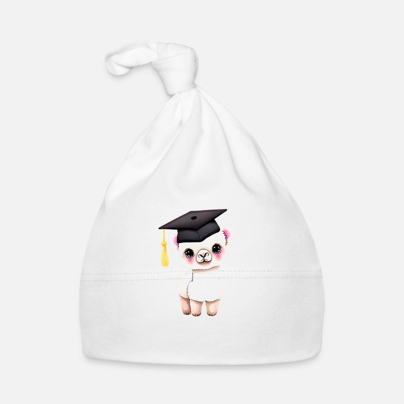 Bachelor Alpaca Studies School Leaving Certificate Graduate Organic Baby Cap