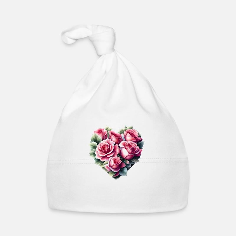 Valentinstag Liebe Verlobung Hochzeit Muttertag Baby Bio-Mütze