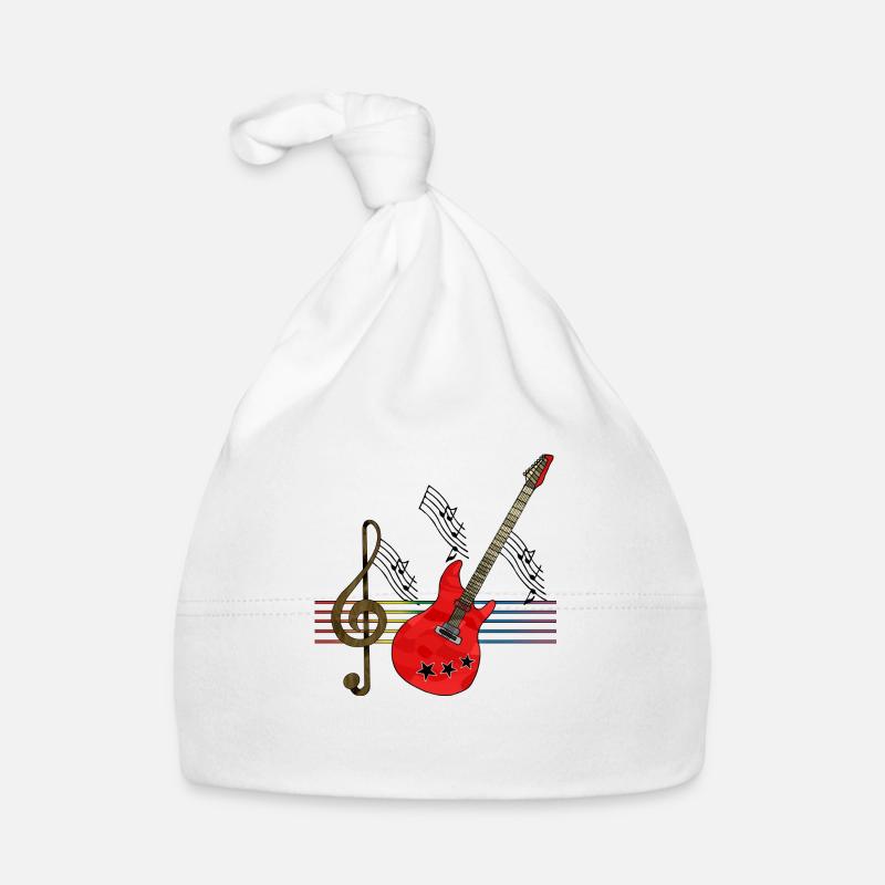 Gitarre Baby Bio-Mütze