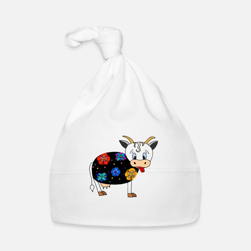 Cow Organic Baby Cap