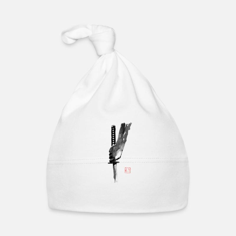 hand and sword Organic Baby Cap