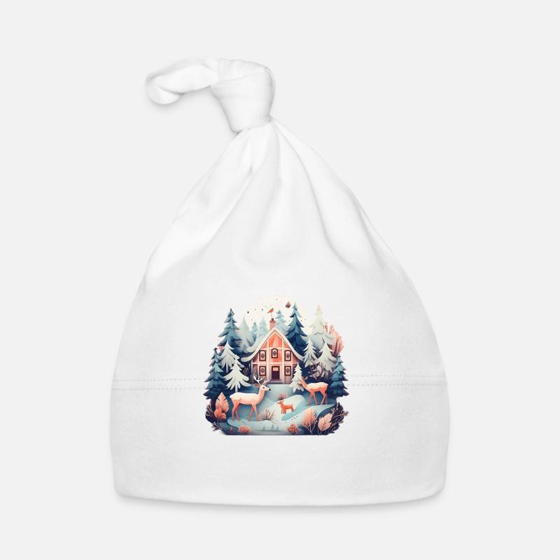 Chemise de Noël Bonnet bio Bébé