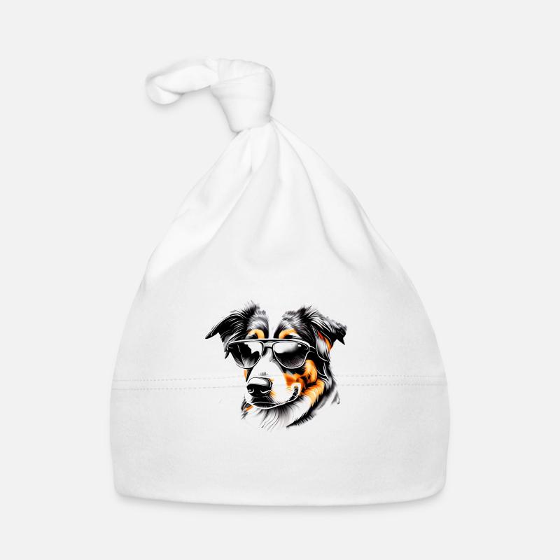 Australischer Schäferhund Hund Hundehalter Hunde Baby Bio-Mütze