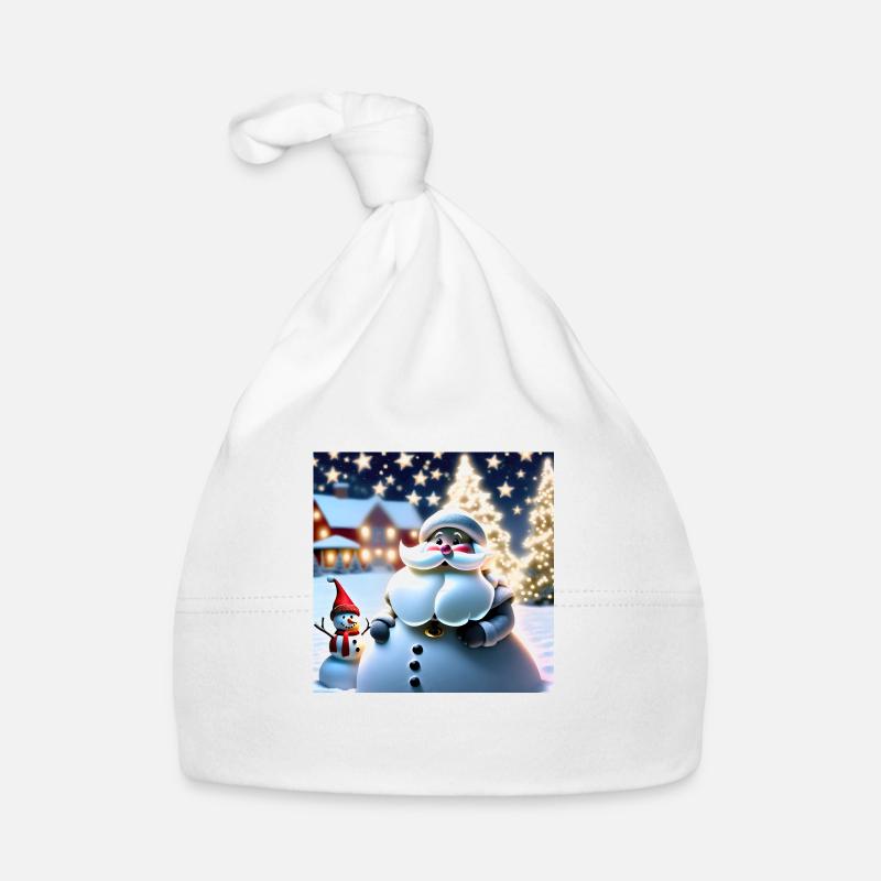 Joyeux Noel #5 Bonnet bio Bébé