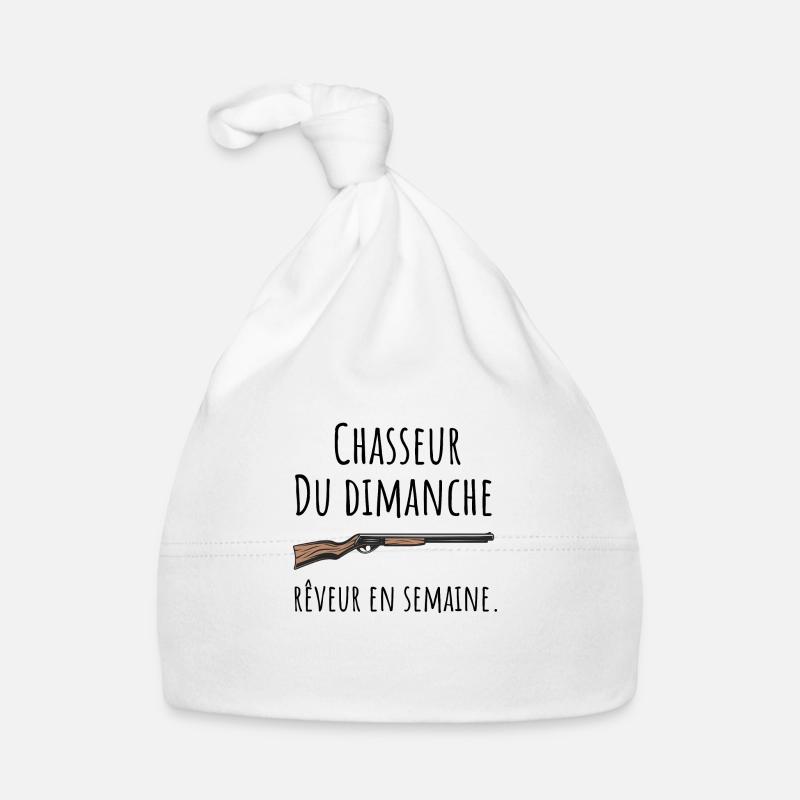 Chasseur du dimanche rêveur en semaine Bonnet bio Bébé