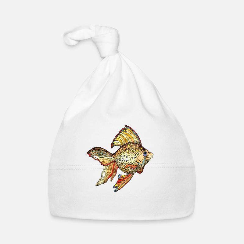 Fish Organic Baby Cap