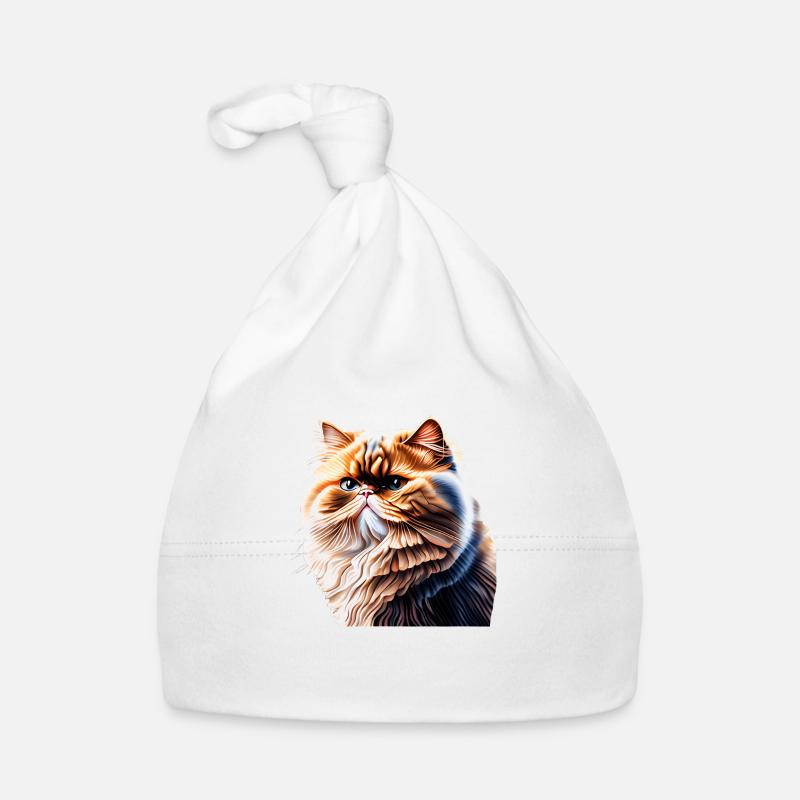 Chat persan, Propriétaire de chat, Chat, Chat, Chat domestique Bonnet bio Bébé
