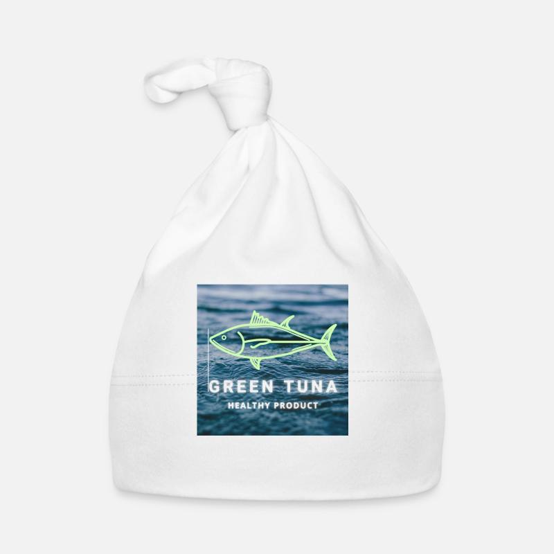 GREEN Tuna - It´s a fish Baby Bio-Mütze