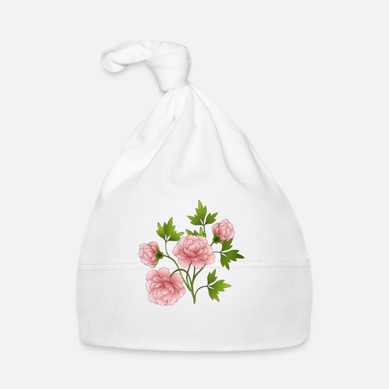 Flowers Organic Baby Cap