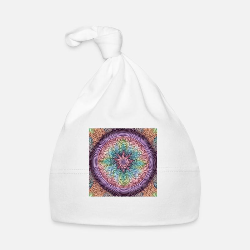Pattern pastel1 Organic Baby Cap